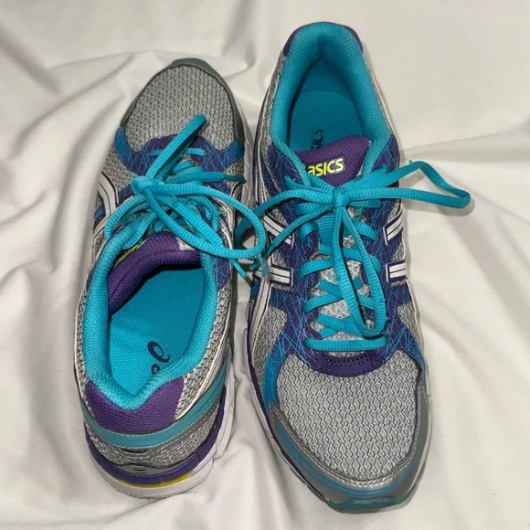 ASICS Gel excite 2 women’s  Running Shoes - Purple and Blue - Picture 2 of 10